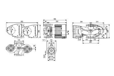 Image du produit MAGNA1 D 32-120 BRIDE 220 MM PN6/10