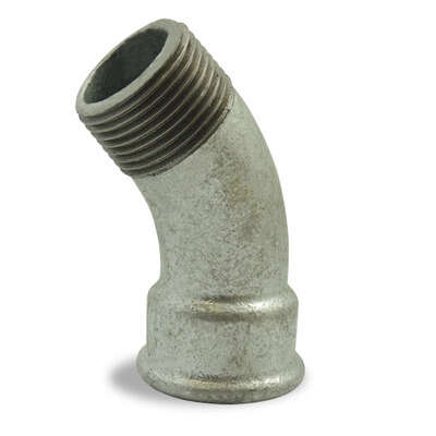 Image du produit COUDE 45&deg; M/F 3/8" GALVA