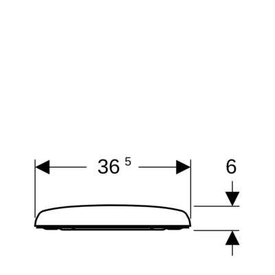 Image du produit ABATTANT RENOVA FIXATION PAR LE DESSUS