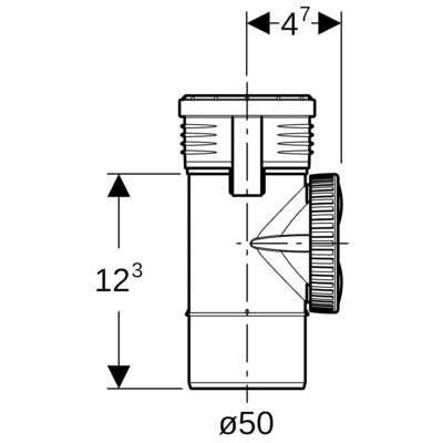 Image du produit TEDE VISITE 90&deg; SILENT PP