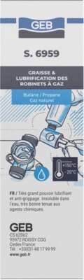 Image du produit GRAISSE SILICONE GAZ 20g S6959