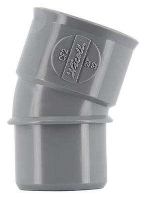Image du produit COUDE PVC 20&deg; M&Acirc;LE/FEMELLE
