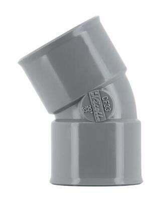 Image du produit COUDE PVC 30&deg; FEMELLE/FEMELLE