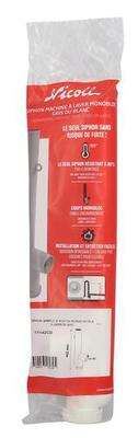 Image du produit SIPHON M.A.L D.40 BLANC HORIZONTAL