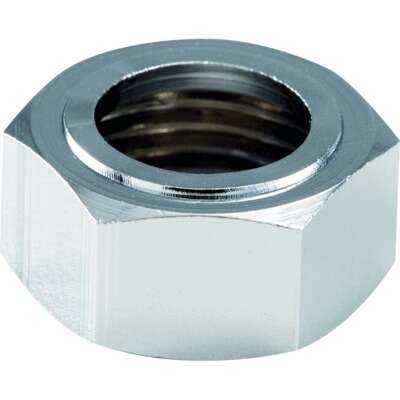 Image du produit ECROU 6 PANS LAITON CHROME