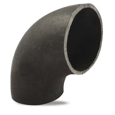 Image du produit COUDE 90&deg; ACIER NOIR PETIT RAYON A SOUDER