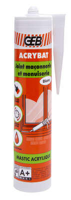 Image du produit MASTIC BATIMENT 310ml ACRYBAT