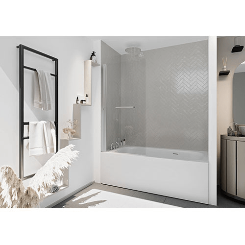 Image du produit PARE BAIN DOMAO H.150x80 1 VOLET PIVOTANT 180&deg;