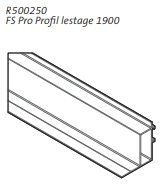 Image du produit PROFIL LESTAGE 1900 PRO