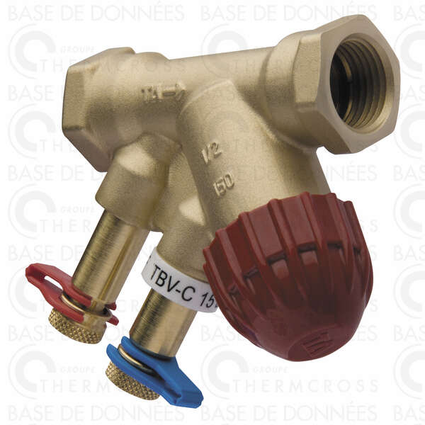 Image du produit VANNE EQUILIBRAGE ET REGULATION LINEAIRE TBV-C 15 LF - G1/2