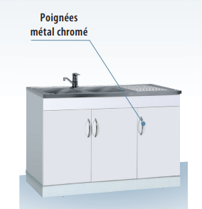 Image du produit S/EVIER TOP TP02.XG100X 2PORT. 100x60