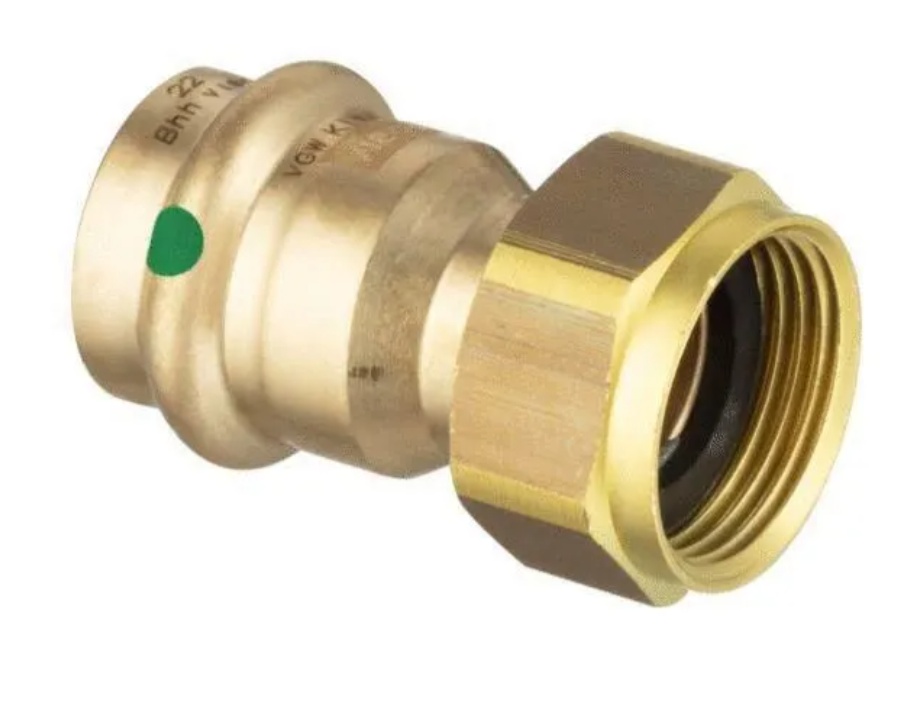 Image du produit RACCORD ECROU LIBRE A SERTIR