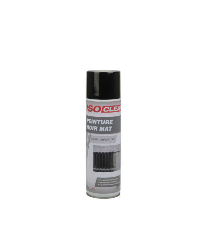 Image du produit PEINTURE NOIRE MAT HAUTE TEMPERATURE