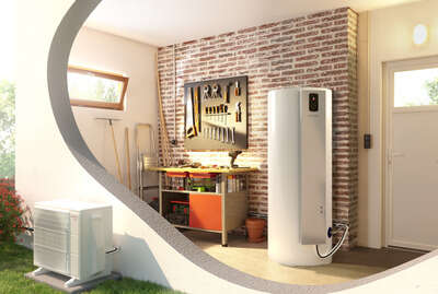 Image du produit CE THERMO. CALYPSO CONNECT&Eacute; 270 l SPLIT INVERTER