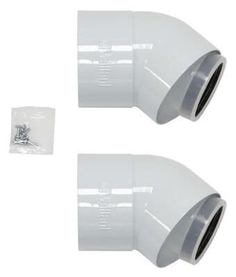 Image du produit COUDES 45&deg; &Oslash; 80/125 Cds(2 pi&egrave;ces)