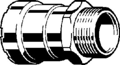 Image du produit RACC. MALE 3/8"-3/8" ACIER SERTIR