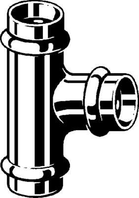 Image du produit TE EGAL GAZ CUIVRE A SERTIR VIEGA