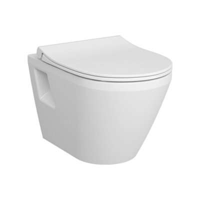 Image du produit PACK WC SUSPENDU SANS BRIDE 54 VITRA FLUSH INTEGRA