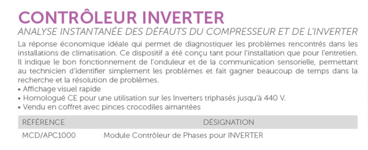 Image du produit CONTROLEUR INVERTER + JEUX DE PIECES