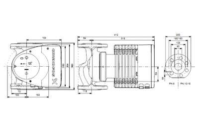 Image du produit CIRCULATEUR MAGNA1 80-100 F 360 1x230V PN10