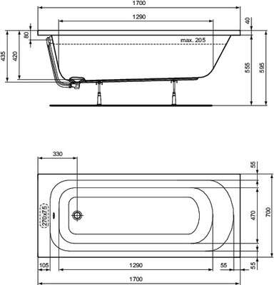 Image du produit BAIGNOIRE ULYSSE