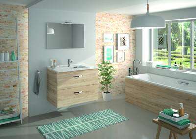 Image du produit TABLIER BAIGNOIRE MELAMINE BLANC
