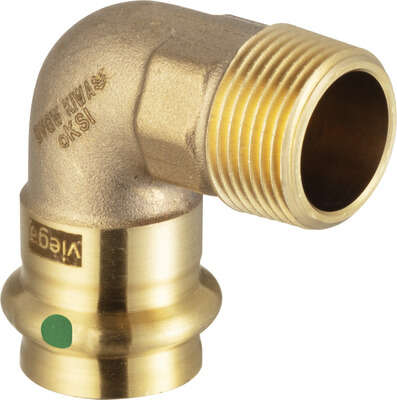 Image du produit COUDE 90&deg; MALE CUIVRE A SERTIR VIEGA
