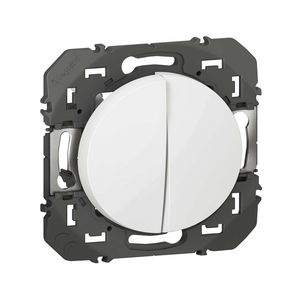 Image du produit POUSSOIR  DOUBLE DOOXIE FINITION BLANC