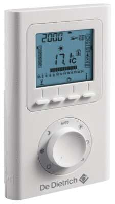 Image du produit Thermostat d'ambiance programmable filaire &agrave; pile