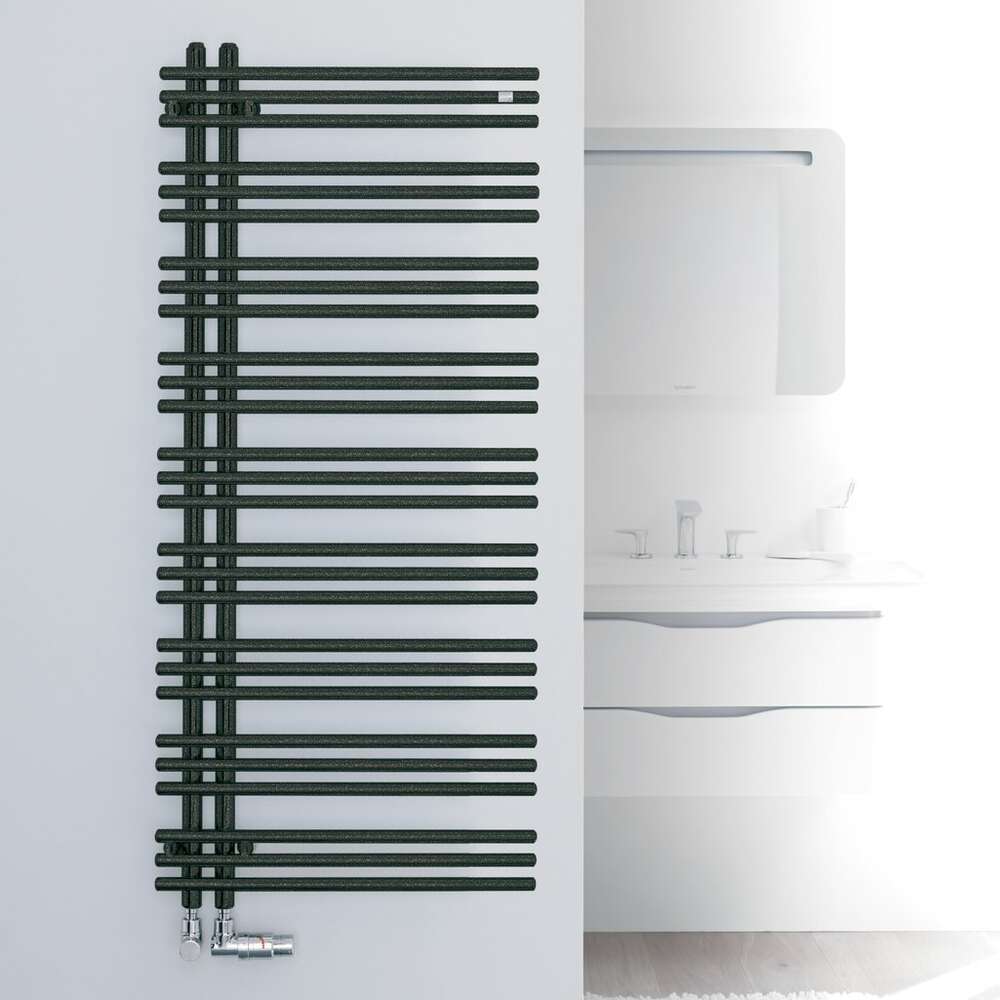 Image du produit S.SERVIETTES YUCCA ASYM TRAFFIC BLACK RAL 9017