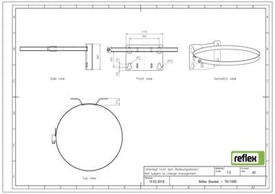 Image du produit SUPPORT VASES DE 8 A 25 L REFLEX N