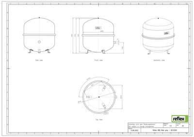 Image du produit VASE EXPANSION N 80L A MEMBRANE