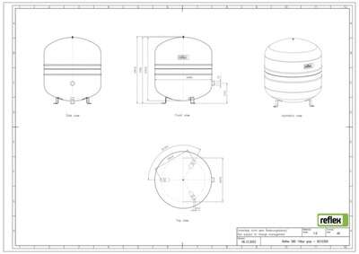 Image du produit VASE EXPANSION SOLAIRE S 80L MEMBRANE