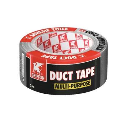 Image du produit ADHESIF TOILE GRIS 25mx48mm