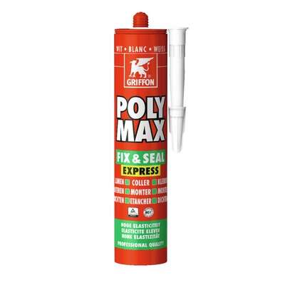 Image du produit COLLE MASTIC POLYMAX FIX&SEAL BLANC 425g