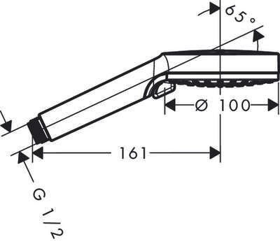 Image du produit DOUCHETTE CROMETTA VARIO ECOSMART