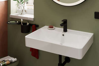 Image du produit ENSEMBLE ACCESSOIRES SALLE DE BAIN NOIR MAT WALLSTORIS