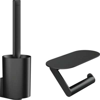 Image du produit ENSEMBLE ACCESSOIRES TOILETTES NOIR MAT WALLSTRORIES