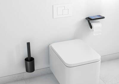Image du produit ENSEMBLE ACCESSOIRES TOILETTES BLANC MAT WALLSTRORIES