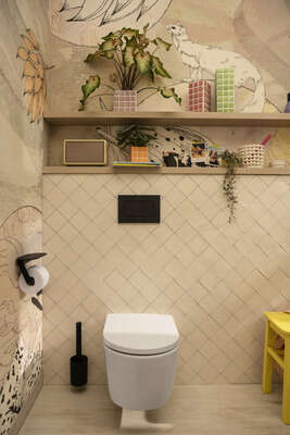 Image du produit ENSEMBLE ACCESSOIRES TOILETTES NOIR MAT WALLSTRORIES