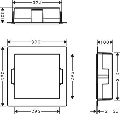 Image du produit NICHE MURALE XTRASTORIS MINIMALISTIC 30x30x10
