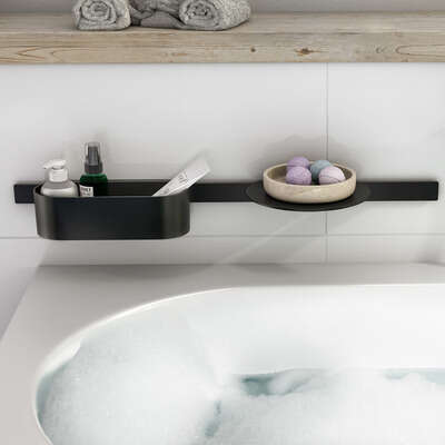 Image du produit ENSEMBLE D'ACCESSOIRES PR SALLE DE BAIN WALLSTORIS NOIR MAT