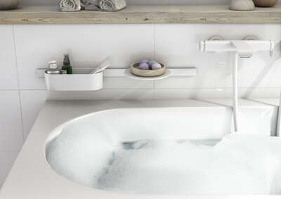 Image du produit ENSEMBLE D'ACCESSOIRES PR SALLE DE BAIN WALLSTORIS NOIR MAT