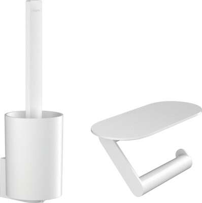 Image du produit ENSEMBLE ACCESSOIRES TOILETTES BLANC MAT WALLSTRORIES