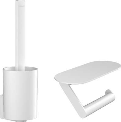 Image du produit ENSEMBLE ACCESSOIRES TOILETTES BLANC MAT WALLSTRORIES