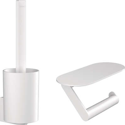 Image du produit ENSEMBLE ACCESSOIRES TOILETTES BLANC MAT WALLSTRORIES