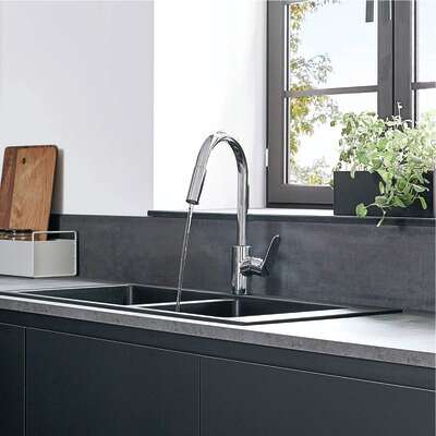 Image du produit MITIGEUR EVIER 240 FOCUS M41 DOUCHETTE