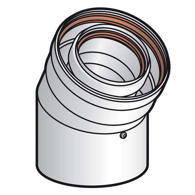 Image du produit ELEMENT COUDE 30&deg; 80/125 E.P EC 30&deg; 80 G.P