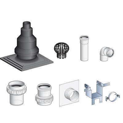 Image du produit KIT B23P RACC80/125 80PPA NOIR KTN B23P 80PPA