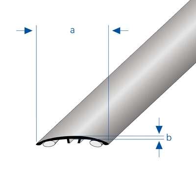 Image du produit MFAE 4000 100 CM ALU ANODISE ARGENT